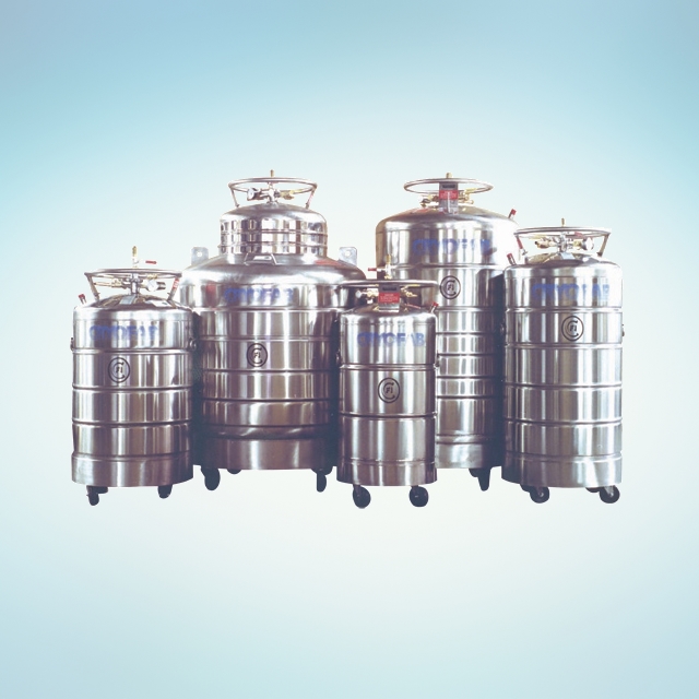 Liquid Helium Transport and Storage Dewars